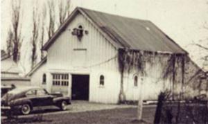 Photo of barns c1950