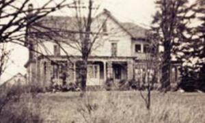 Photo of house c. 1930s.
